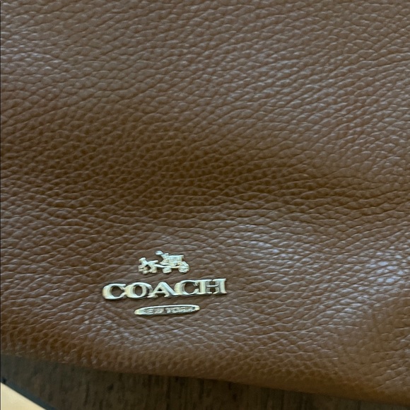Coach Brown Leather Shoulder Bag - Picture 6 of 13